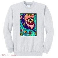 Abstract Sky Girl Sweatshirt thumb 0