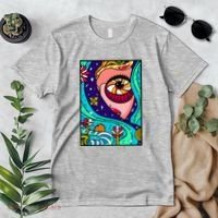 Abstract Sky Girl Premium T-Shirt thumb 2
