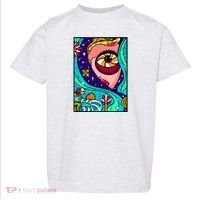 Abstract Sky Girl Toddler T-Shirt thumb 0