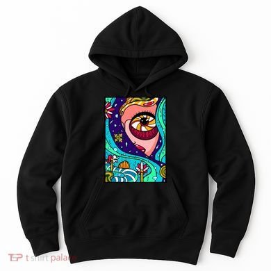 Abstract Sky Girl Hoodie