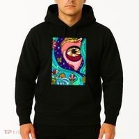 Abstract Sky Girl Hoodie thumb 2