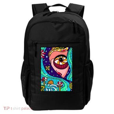 Abstract Sky Girl Backpack