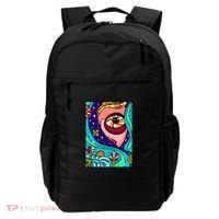 Abstract Sky Girl Backpack thumb 0