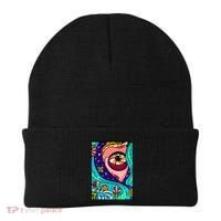 Abstract Sky Girl Beanie thumb 0