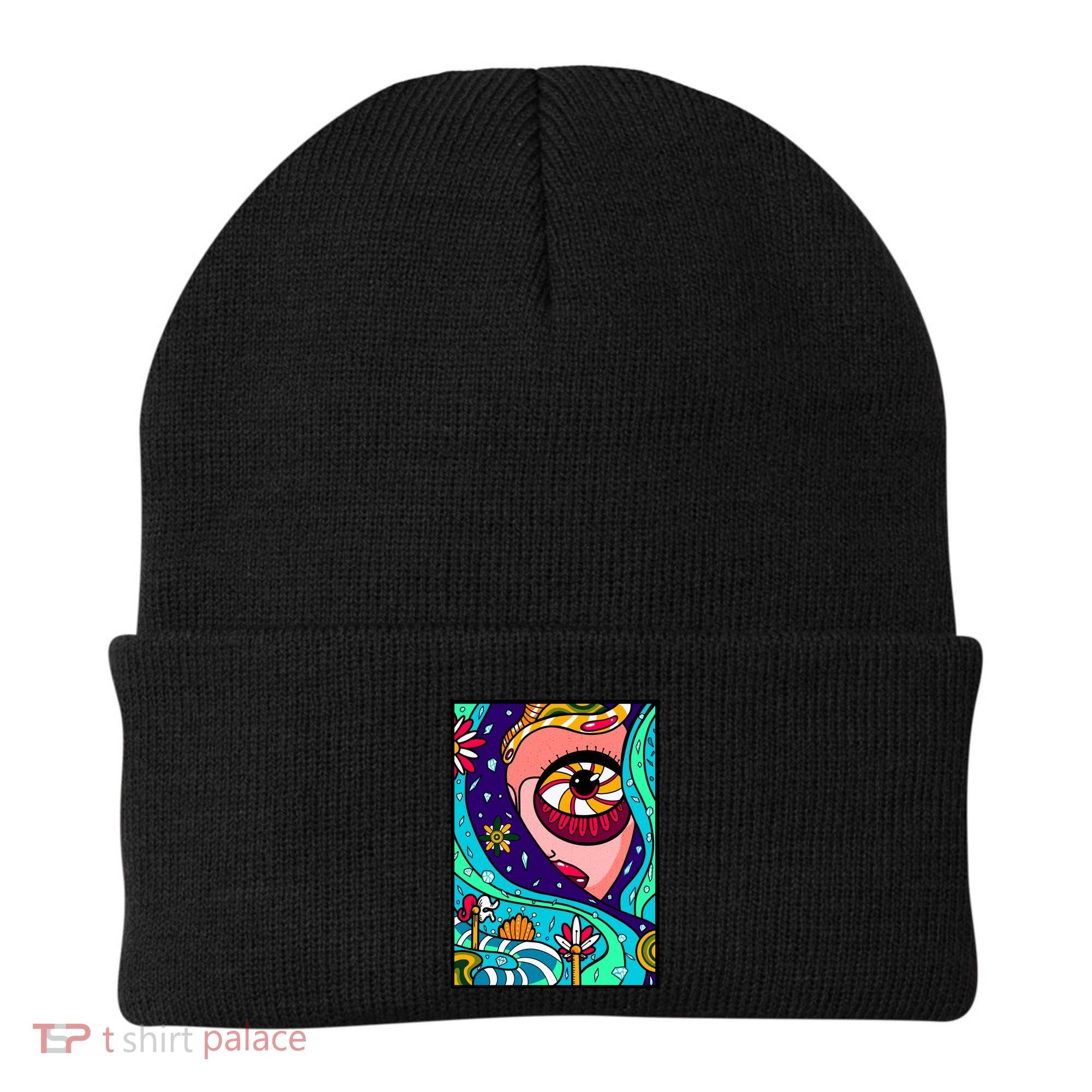 Abstract Sky Girl Beanie