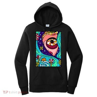 Abstract Sky Girl Women's Hoodie