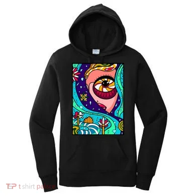 Abstract Sky Girl Women's Hoodie