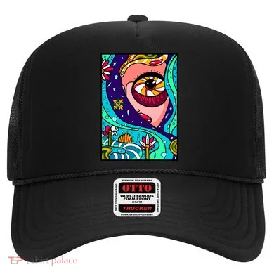 Abstract Sky Girl Hat