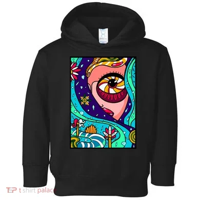 Abstract Sky Girl Toddler Hoodie