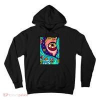 Abstract Sky Girl Tall Hoodie thumb 0
