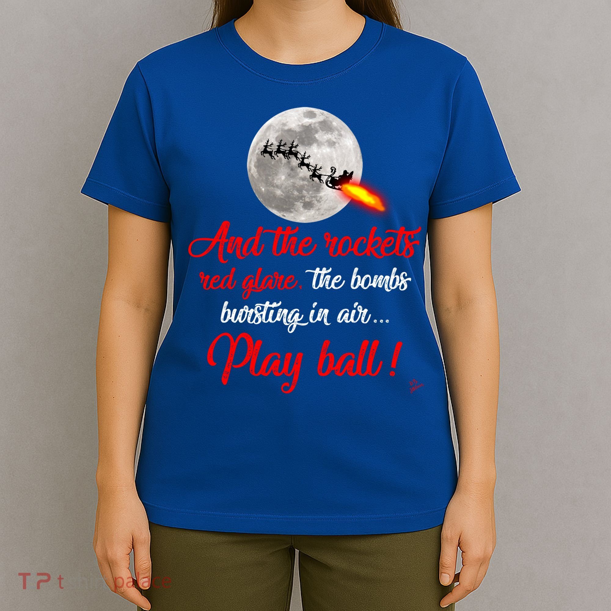 Aunt Bethany Tee Funny Christmas Ugly Sweater Look Patriotic Gift T-Shirt