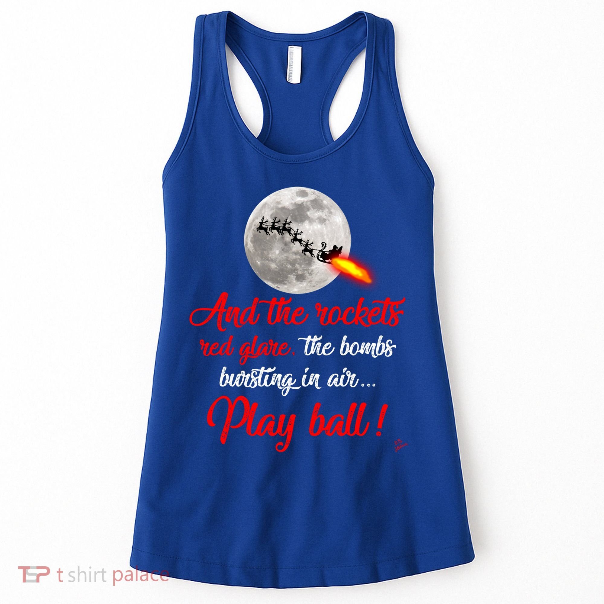 Aunt Bethany Tee Funny Christmas Ugly Sweater Look Patriotic Gift Women's Tank Top