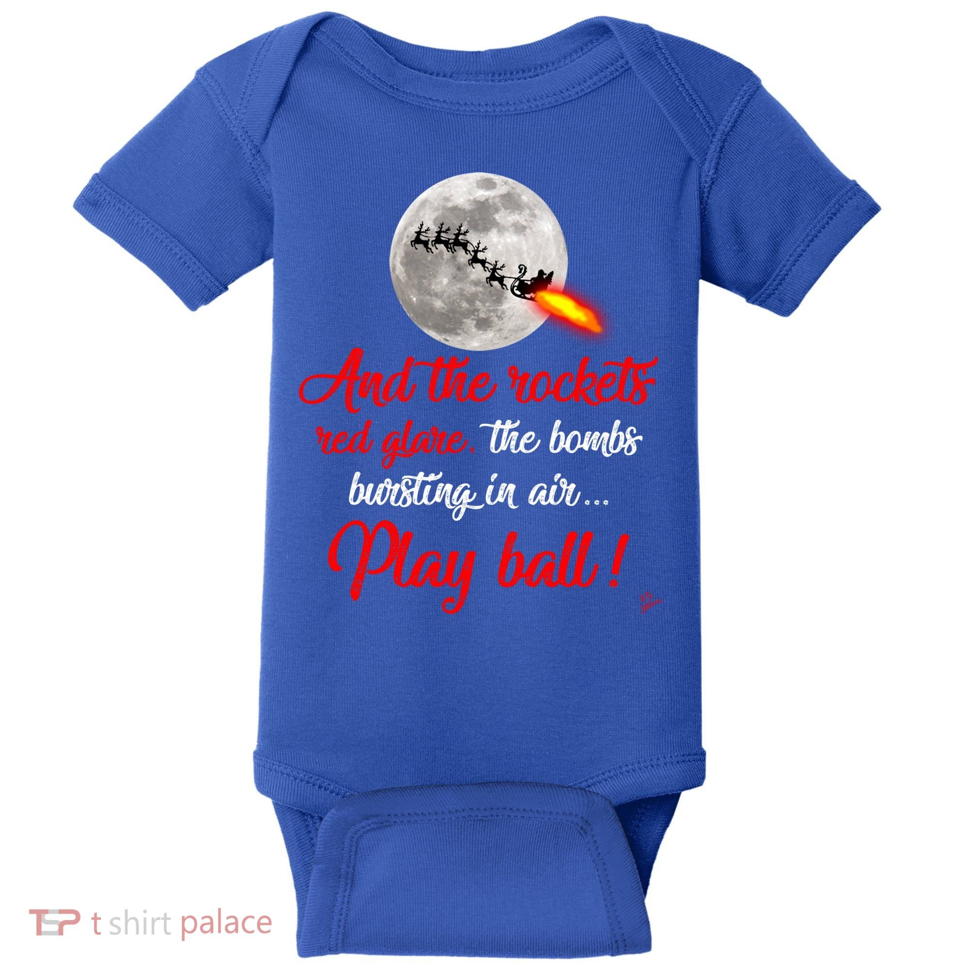 Aunt Bethany Tee Funny Christmas Ugly Sweater Look Patriotic Gift Baby Bodysuit