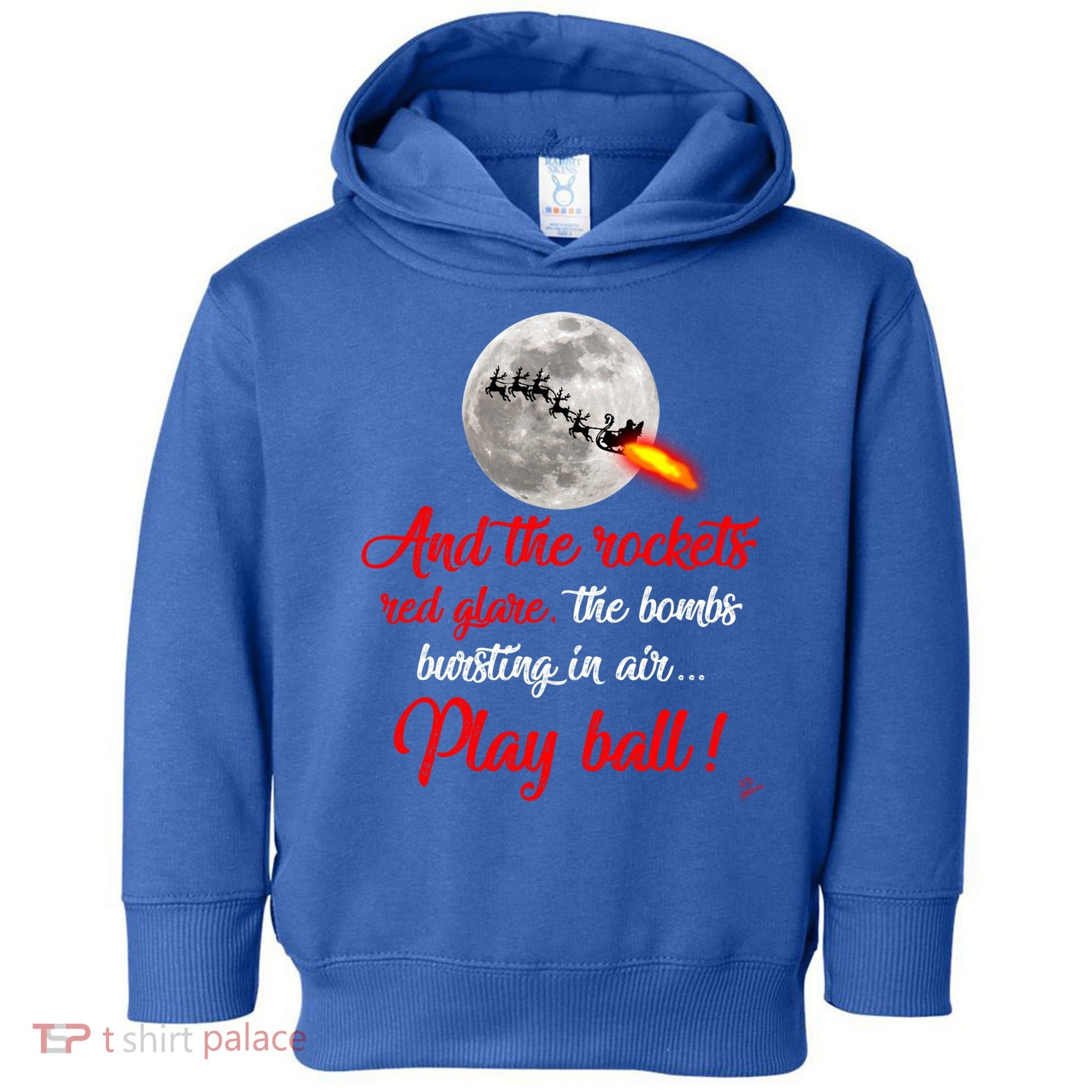 Aunt Bethany Tee Funny Christmas Ugly Sweater Look Patriotic Gift Toddler Hoodie