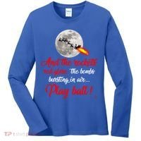 Aunt Bethany Tee Funny Christmas Ugly Sweater Look Patriotic Gift Women's Long Sleeve Shirt thumb 0