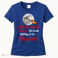 Aunt Bethany Tee Funny Christmas Ugly Sweater Look Patriotic Gift Women's T-Shirt thumb 0