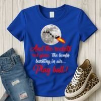 Aunt Bethany Tee Funny Christmas Ugly Sweater Look Patriotic Gift Women's T-Shirt thumb 3