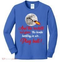 Aunt Bethany Tee Funny Christmas Ugly Sweater Look Patriotic Gift Kids Long Sleeve Shirt thumb 0