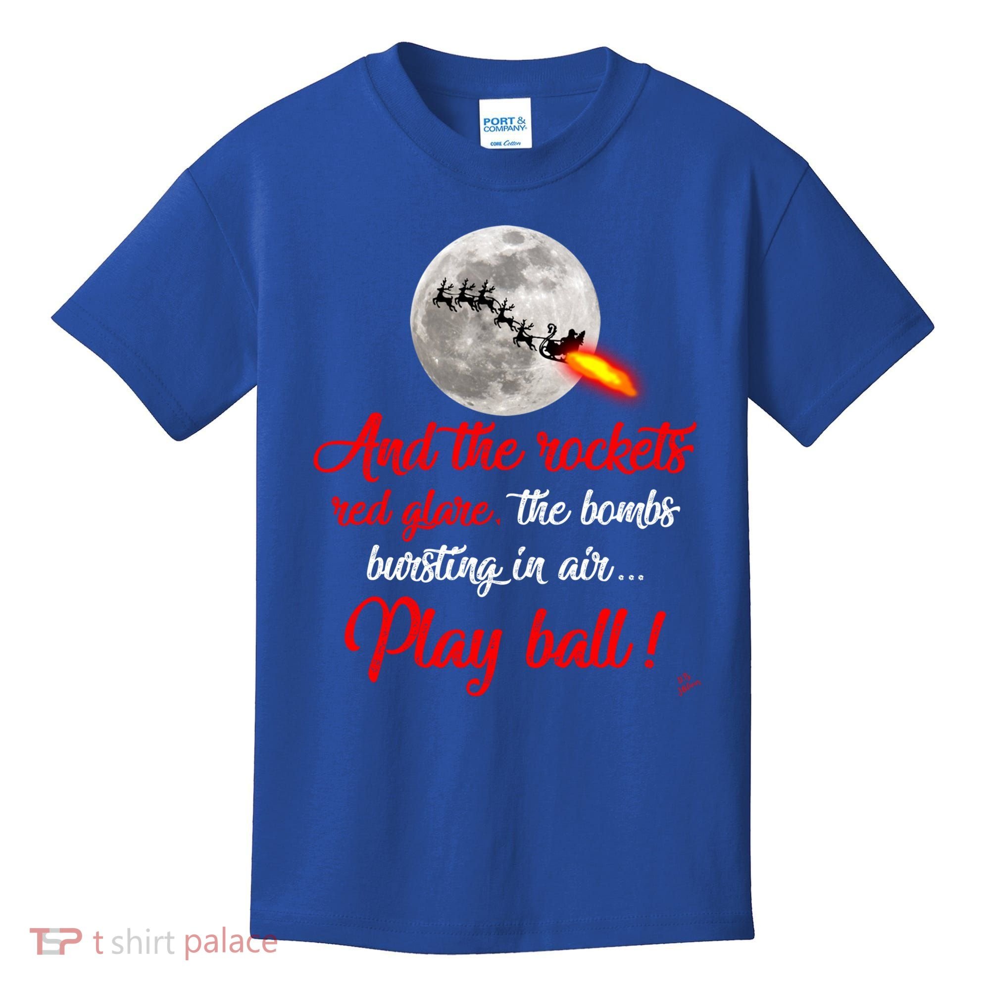 Aunt Bethany Tee Funny Christmas Ugly Sweater Look Patriotic Gift Kids T-Shirt