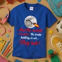 Aunt Bethany Tee Funny Christmas Ugly Sweater Look Patriotic Gift Kids T-Shirt thumb 3