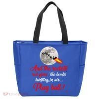 Aunt Bethany Tee Funny Christmas Ugly Sweater Look Patriotic Gift Tote Bag thumb 0