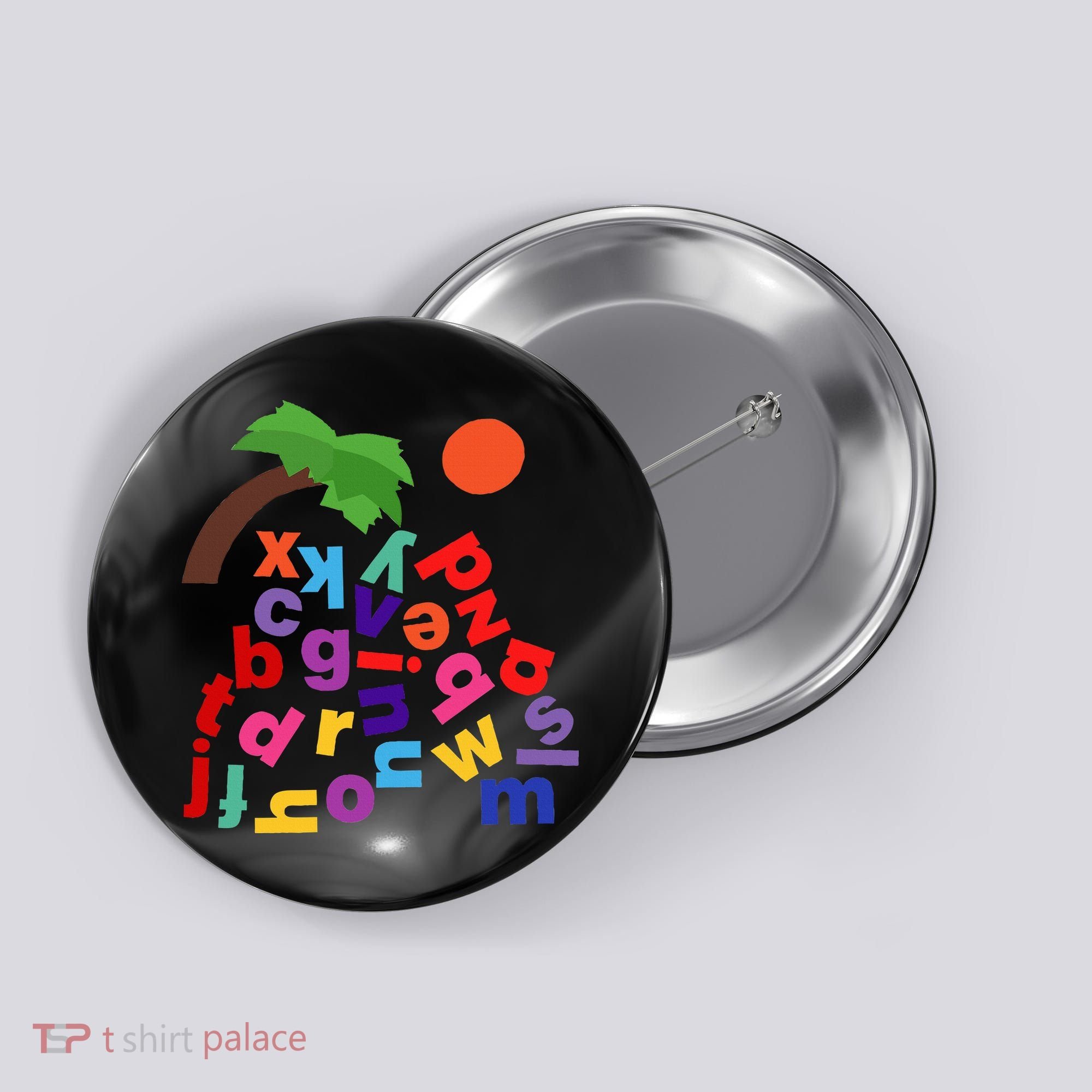 Alphabet Boom Tree Button
