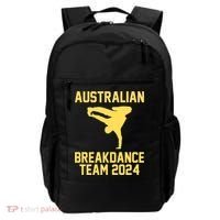Australian Breakdance Team 2024 Funny Breakdancing Meme 24 Backpack thumb 0