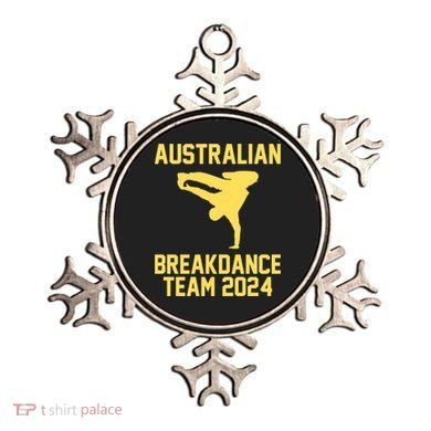 Australian Breakdance Team 2024 Funny Breakdancing Meme 24 Ornament
