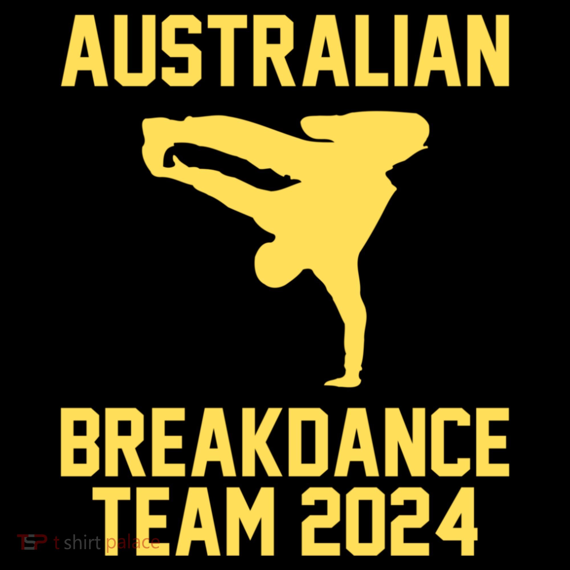 Australian Breakdance Team 2024 Funny Breakdancing Meme 24 Ornament