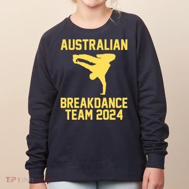 Australian Breakdance Team 2024 Funny Breakdancing Meme 24 Women's Sweatshirt