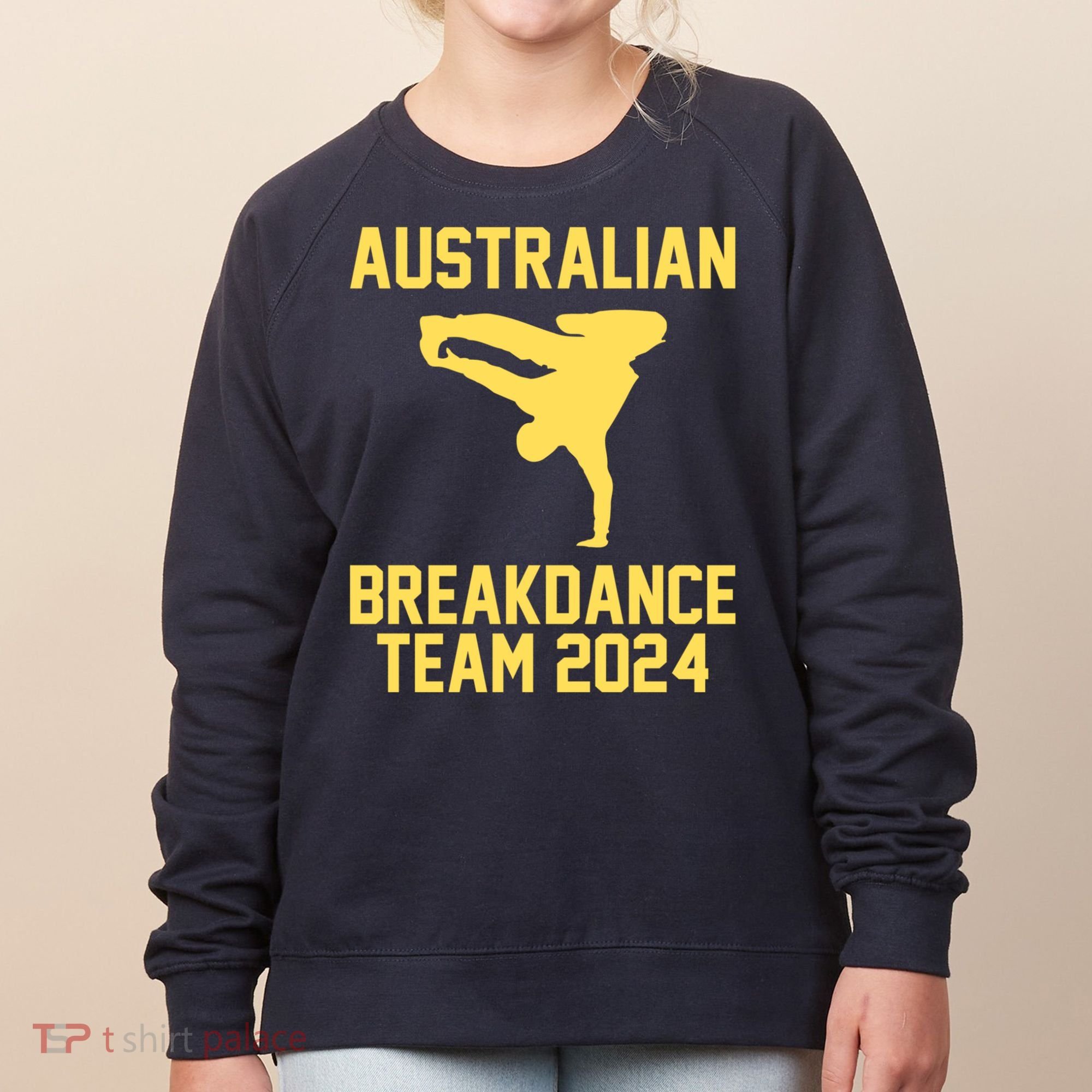 Australian Breakdance Team 2024 Funny Breakdancing Meme 24 Women's Sweatshirt