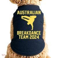 Australian Breakdance Team 2024 Funny Breakdancing Meme 24 Doggie Tank thumb 0