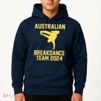 Australian Breakdance Team 2024 Funny Breakdancing Meme 24 Hoodie thumb 2
