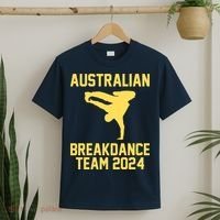 Australian Breakdance Team 2024 Funny Breakdancing Meme 24 T-Shirt thumb 2