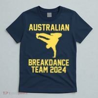 Australian Breakdance Team 2024 Funny Breakdancing Meme 24 T-Shirt thumb 5
