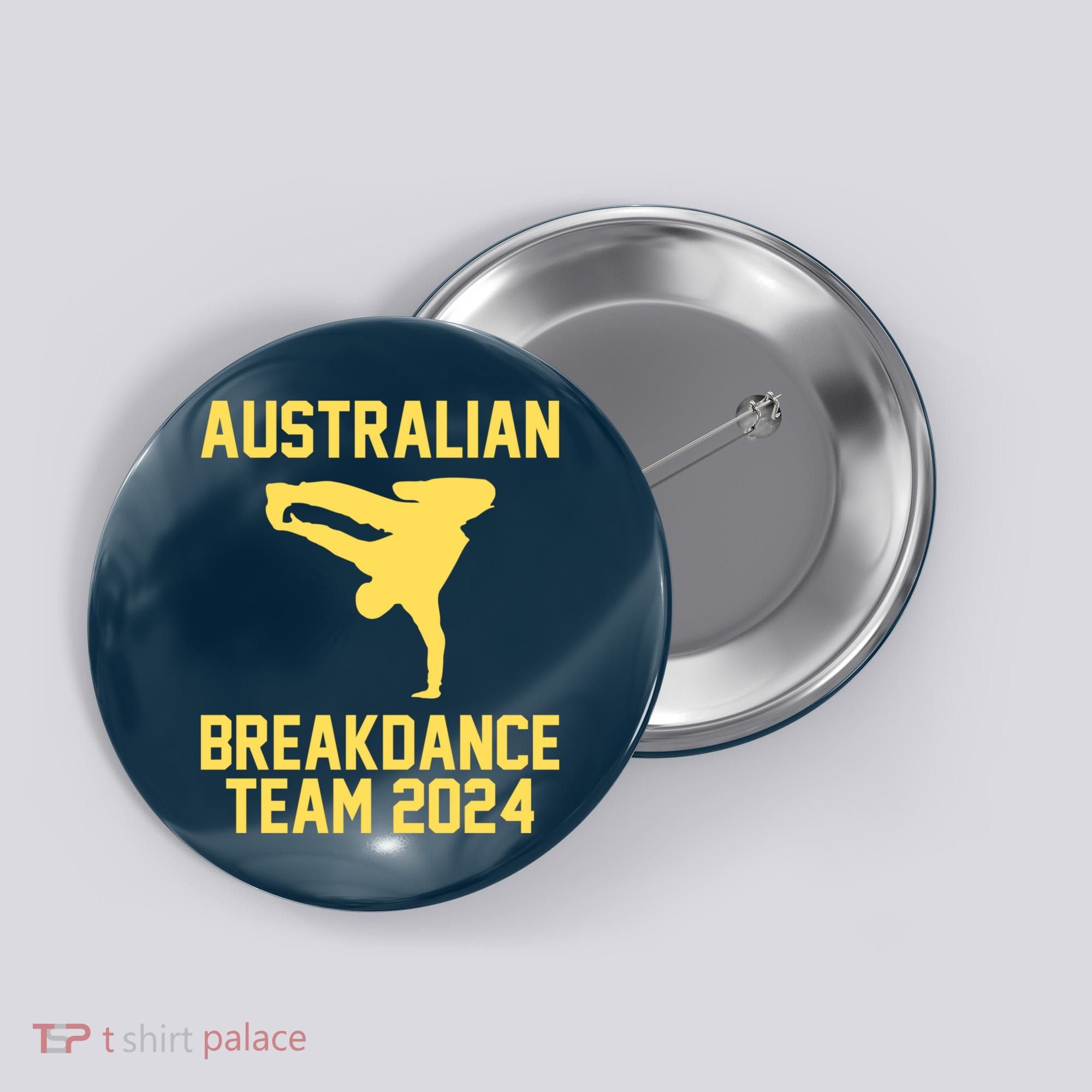Australian Breakdance Team 2024 Funny Breakdancing Meme 24 Button