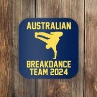 Australian Breakdance Team 2024 Funny Breakdancing Meme 24 Coaster thumb 0