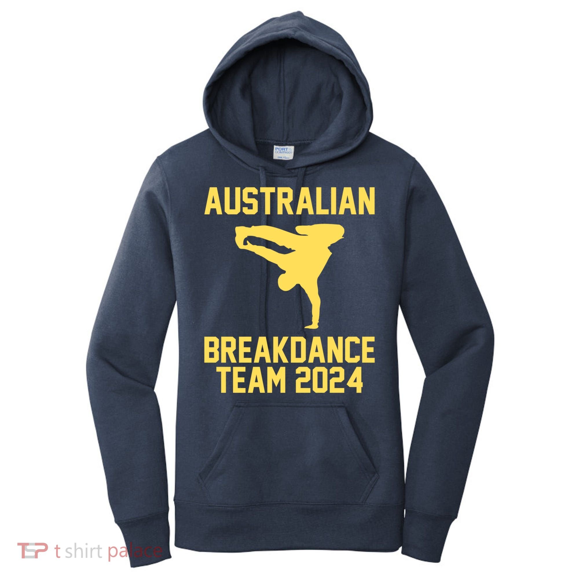 Australian Breakdance Team 2024 Funny Breakdancing Meme 24 Women's Hoodie