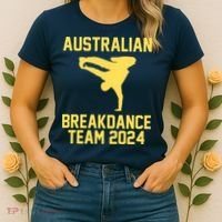 Australian Breakdance Team 2024 Funny Breakdancing Meme 24 Women's T-Shirt thumb 2