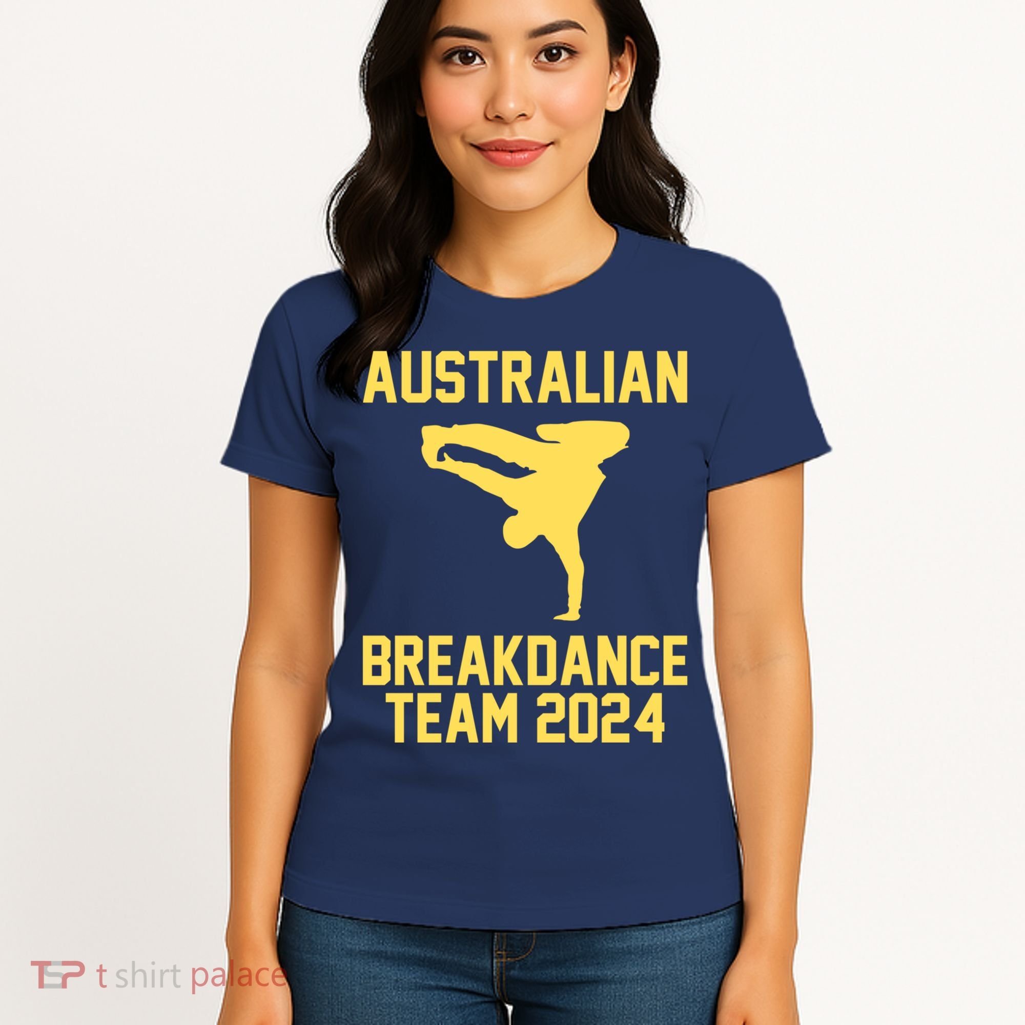 Australian Breakdance Team 2024 Funny Breakdancing Meme 24 Women's T-Shirt