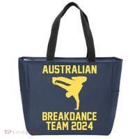 Australian Breakdance Team 2024 Funny Breakdancing Meme 24 Tote Bag thumb 0