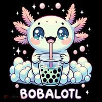 Axolotl Bubble Tea Anime Kawaii Cute Axolotl  Coffee Mug thumb 5