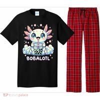 Axolotl Bubble Tea Anime Kawaii Cute Axolotl  Pajama Set thumb 0