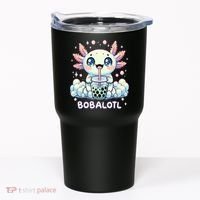 Axolotl Bubble Tea Anime Kawaii Cute Axolotl  Tumbler thumb 0