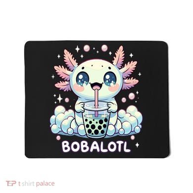 Axolotl Bubble Tea Anime Kawaii Cute Axolotl  Mousepad
