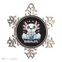 Axolotl Bubble Tea Anime Kawaii Cute Axolotl  Ornament thumb 0