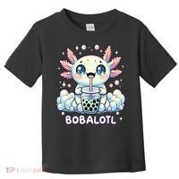 Axolotl Bubble Tea Anime Kawaii Cute Axolotl  Toddler T-Shirt thumb 0