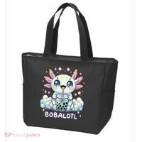 Axolotl Bubble Tea Anime Kawaii Cute Axolotl  Tote Bag thumb 3