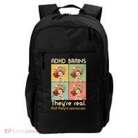 Adhd Brains Theyre Real And Theyre Spectacular Neurodiversity Backpack thumb 0