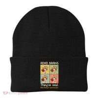 Adhd Brains Theyre Real And Theyre Spectacular Neurodiversity Beanie thumb 0